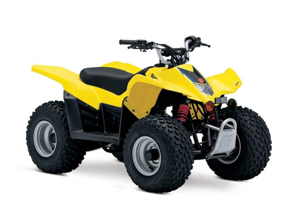 2023 Suzuki QuadSport Z90 QuadSport Z50 Champion Yellow No 2 alt