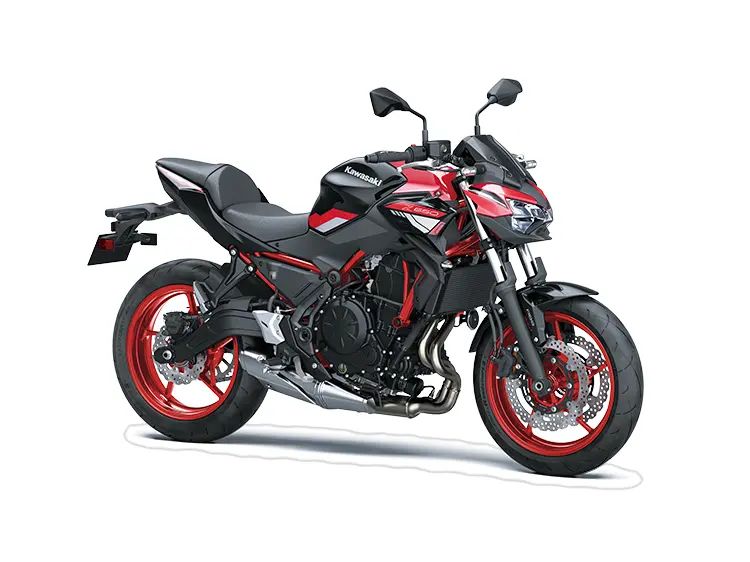 2024 Kawasaki Z650 Candy Persimmon Red / Ebony