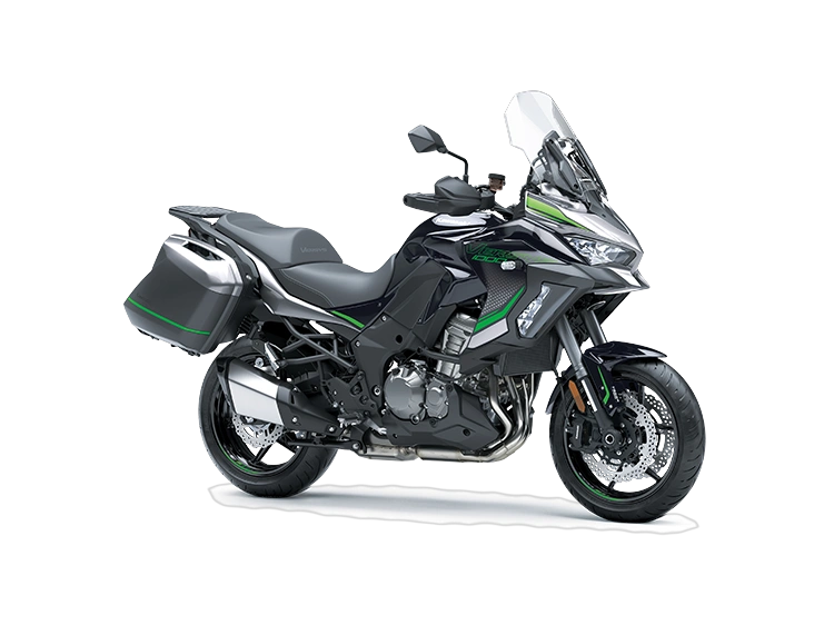Kawasaki VERSYS 1000 VERSYS 1000 LT SE Noir Diablo Métallisé/ Argent Fantôme Métallisé 2024 alt
