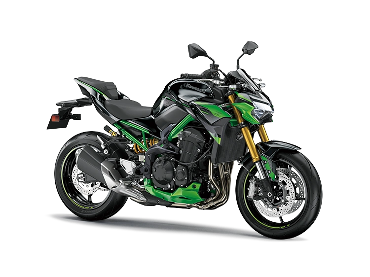 Kawasaki Z900 Z900 SE Noir Étincelle Métallisé / Gris Graphène Mat Métallisé / Vert Lime Bonbon 2024 alt
