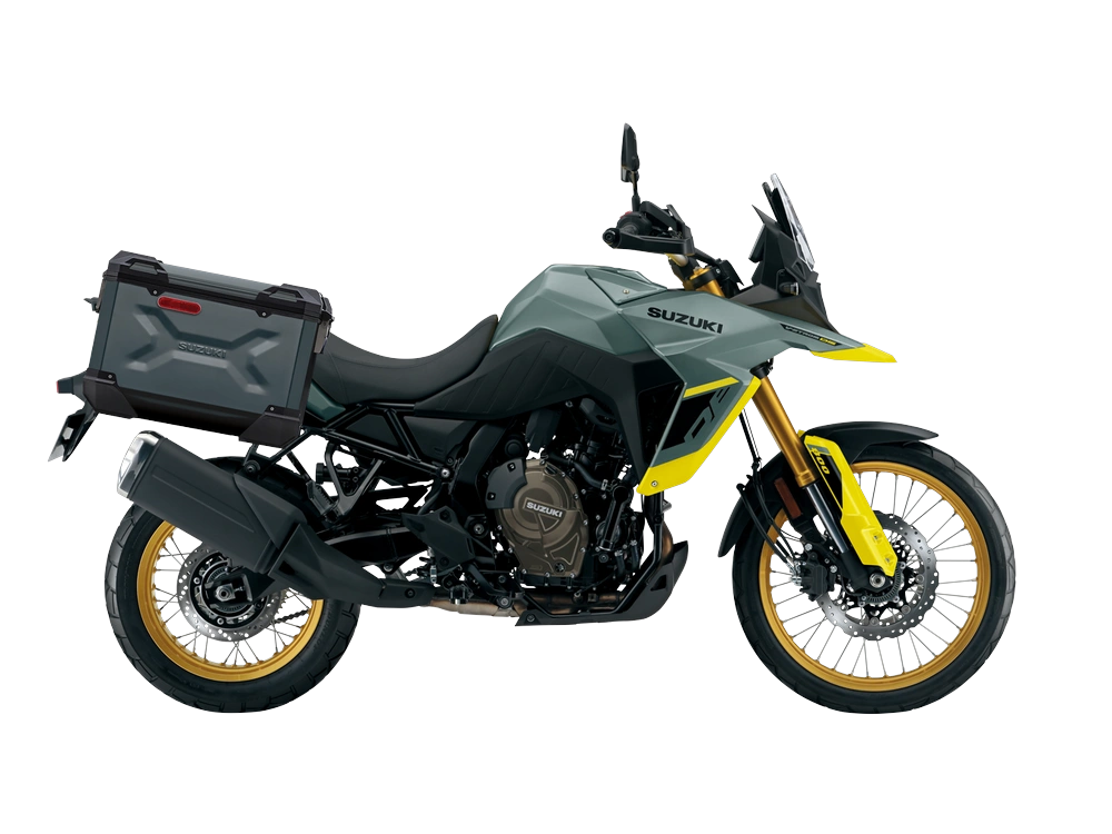 2024 Suzuki V-STROM 800DE V-STROM 800DE ADVENTURE Metallic Mat Steel Green (QVP) alt