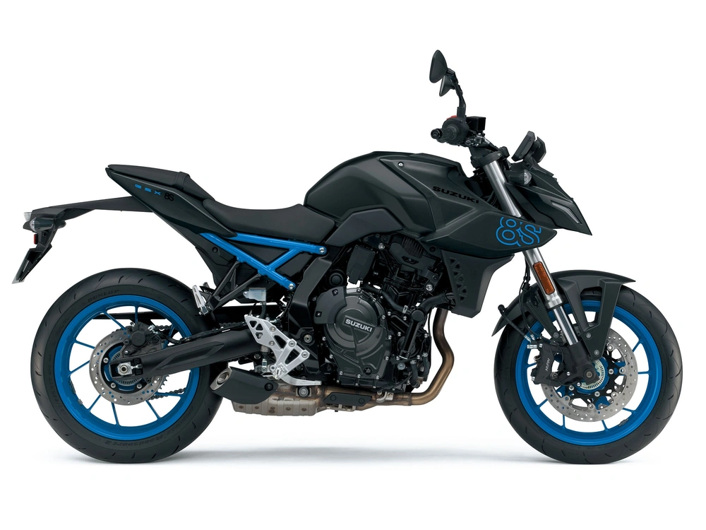 Suzuki GSX-8S GSX-8S Metallic Mat Black No. 2 (YKV) 2024 alt