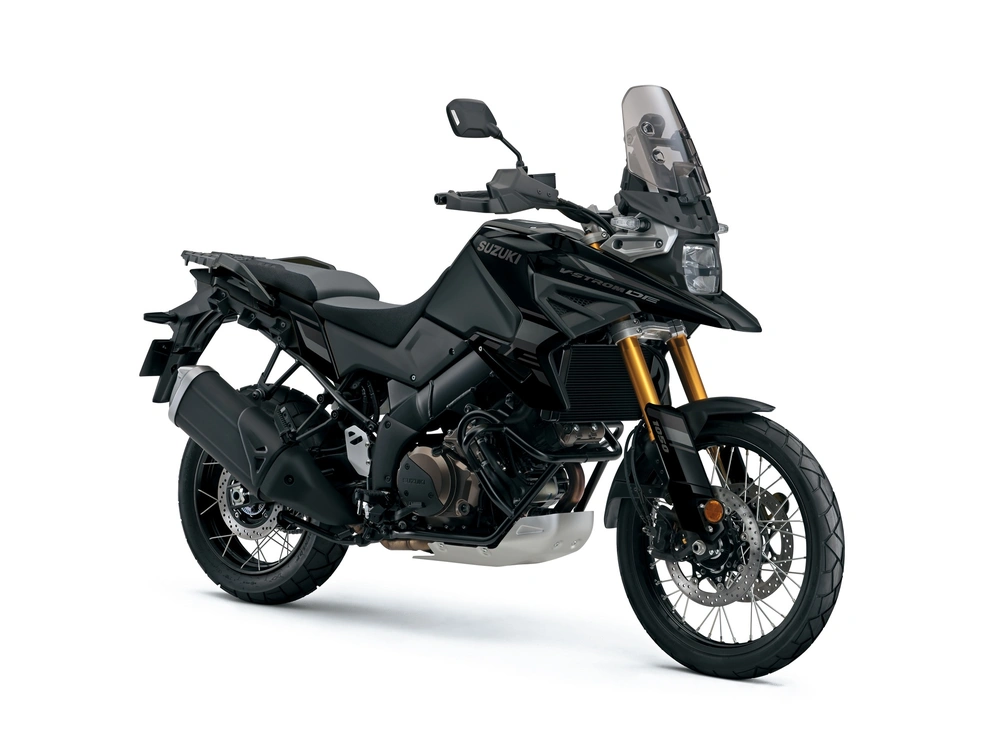 2024 Suzuki V-STROM 1050DE V-STROM 1050DE Glass Sparkle Black / Metallic Mat Black (KGL) alt