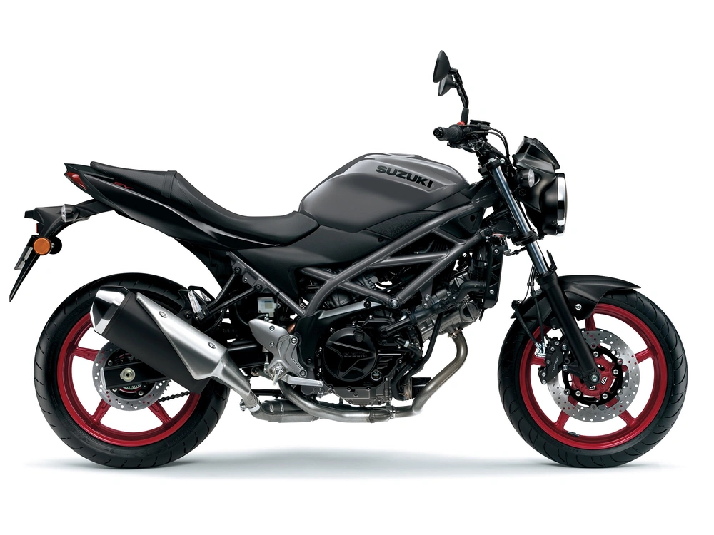 2024 Suzuki SV650A SV650A Glass Sparkle Black/ Solid Iron Gray (BTH) alt