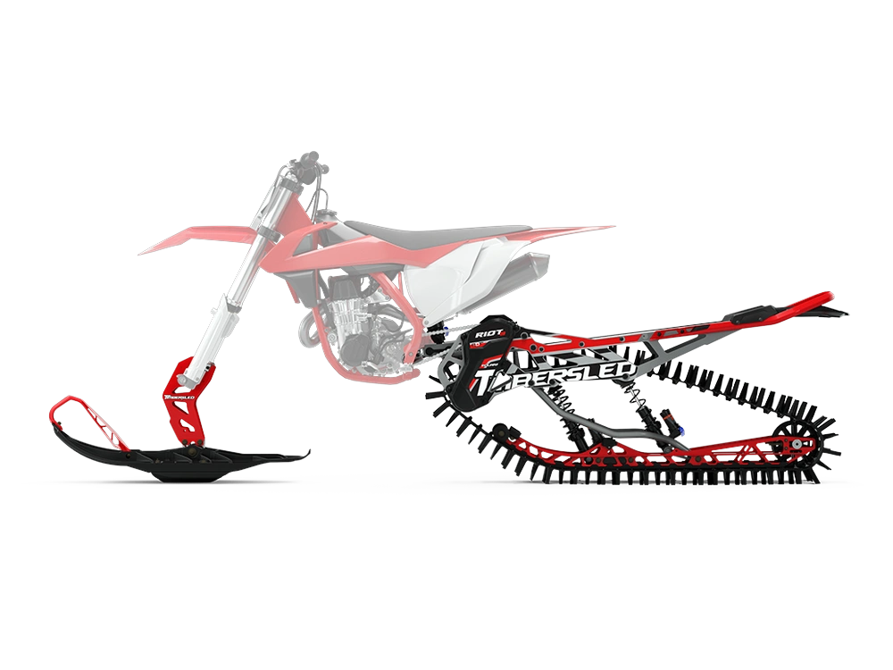 2024 Timbersled RIOT 3 RIOT 3 Pro Red alt