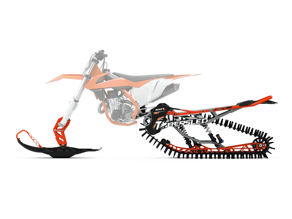 2024 Timbersled RIOT 3 RIOT 3 Pro Orange alt