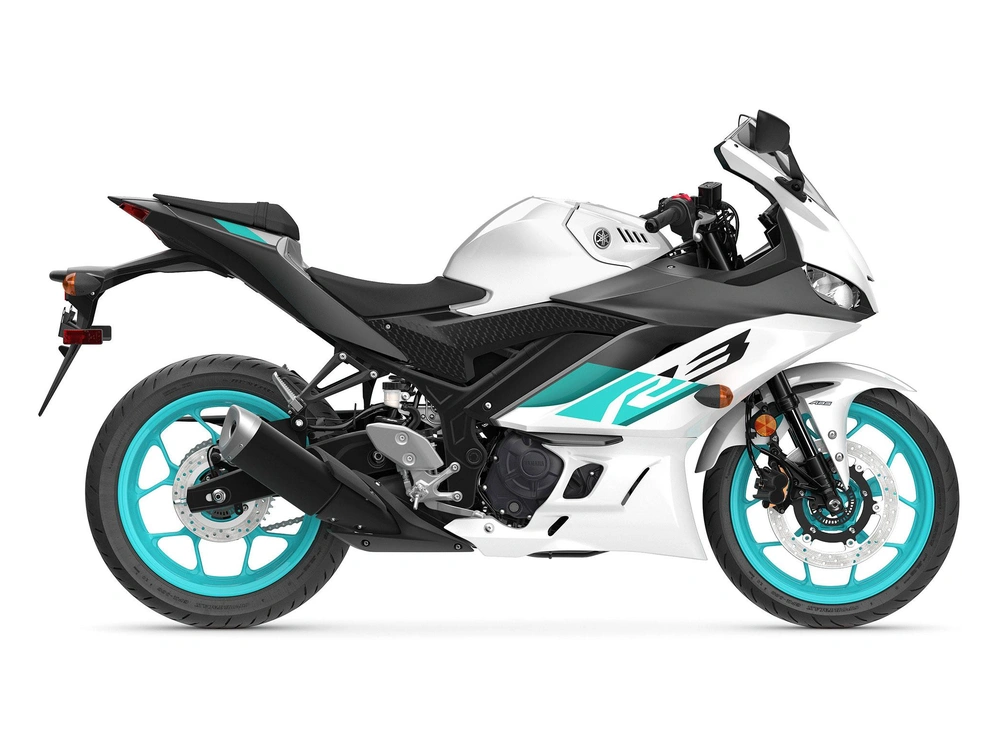 2024 Yamaha YZF-R3 YZF-R3 Vivid White