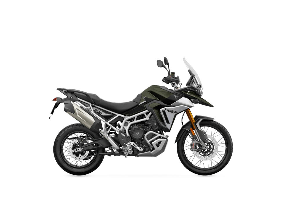 2024 Triumph Tiger 900 Rally Pro Tiger 900 Rally Pro Matt Khaki Green / Matt Phantom Black alt
