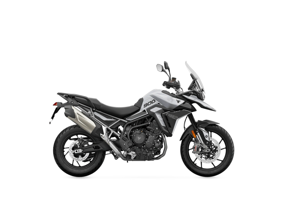2024 Triumph Tiger 900 GT Tiger 900 GT Snowdonia White / Sapphire Black alt