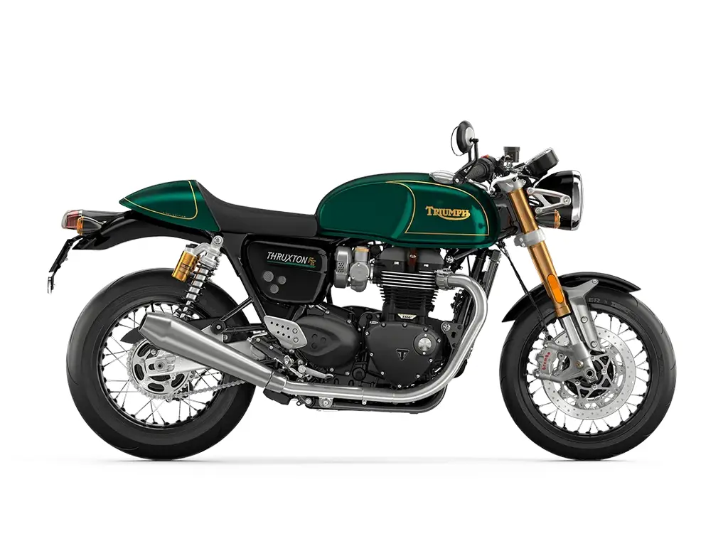 2025 Triumph Thruxton Final Edition Competition Green