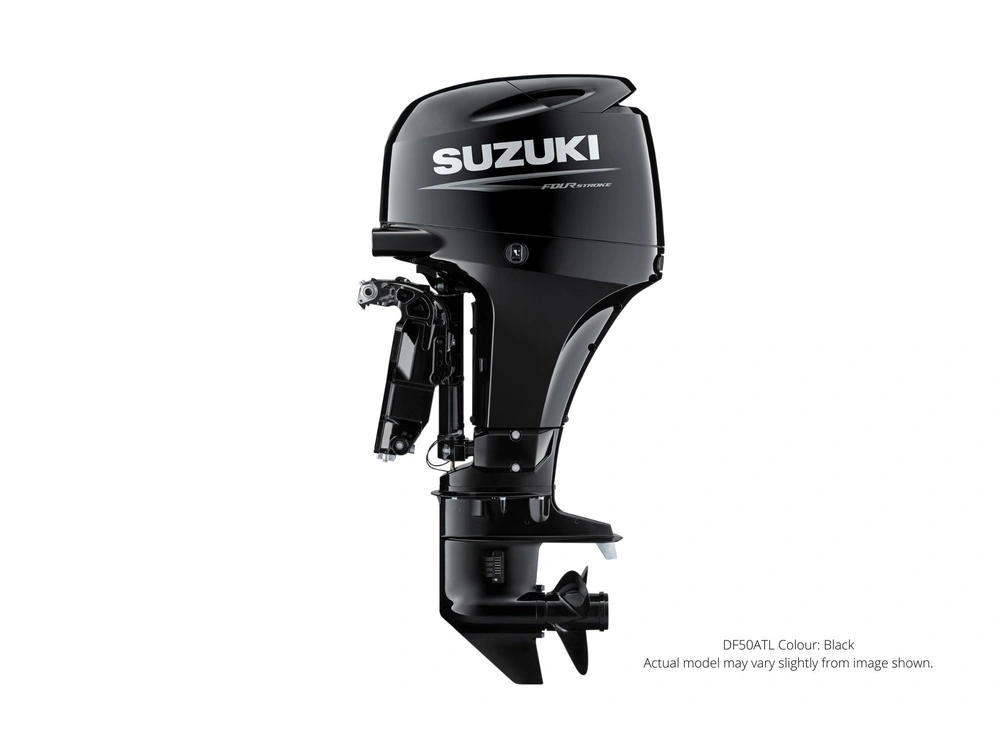 2023 Suzuki DF50A DF50A Black, Electric, 20" Shaft Length, Remote, Power Tilt and Trim alt