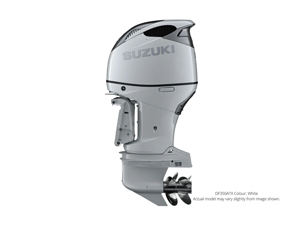 2023 Suzuki DF350A DF350A White, Electric, 25" Shaft Length, Dual Prop alt