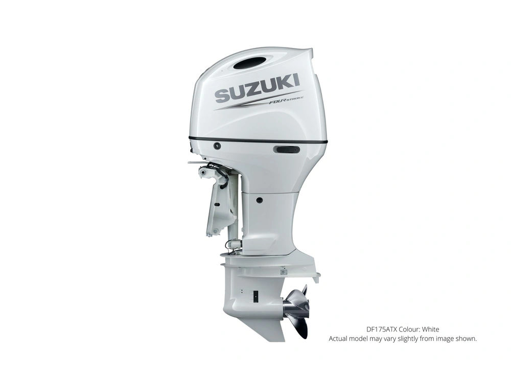 2023 Suzuki DF175A DF175A White, Electric, 25" Shaft Length, Remote Power Tilt and Trim, Counter Rotation alt