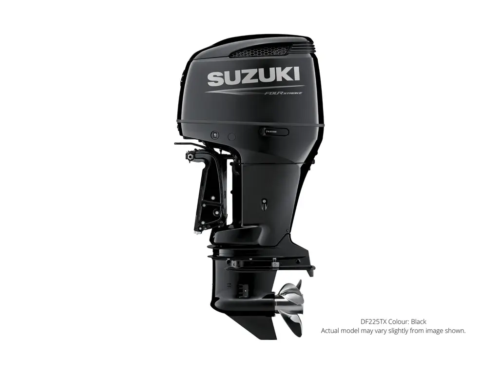 2023 Suzuki DF225 Black, Electric, 25" Shaft Length, Remote Power Tilt and Trim