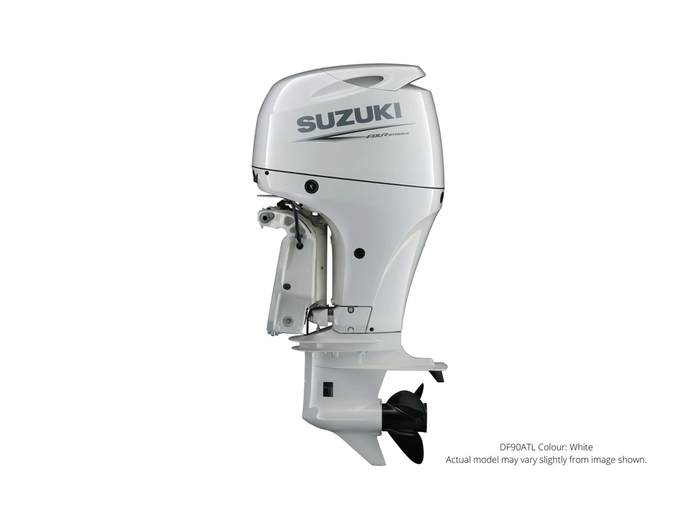 2023 Suzuki DF90A DF90A White, Electric, 25" Shaft Drive, Remote Power Tilt and Trim alt