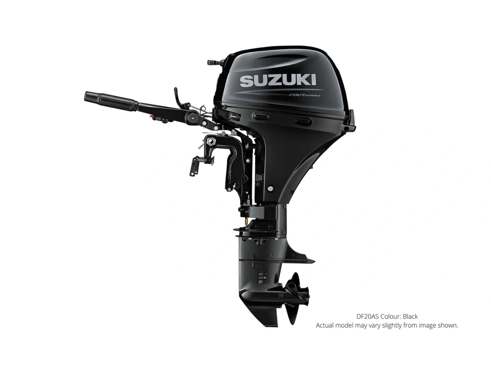 2023 Suzuki DF20A DF20A Black, Electric, 20" Shaft Length, Manual Tiller alt