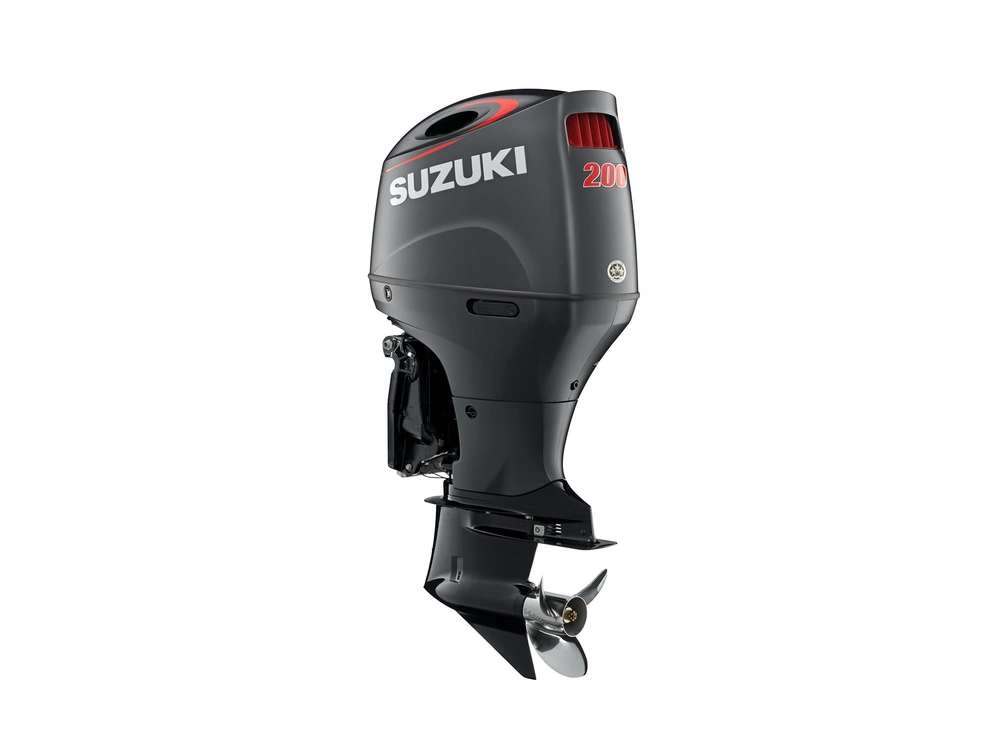 2023 Suzuki DF200SS DF200SS Matte Black, Electric, 25" Shaft Lenght, PTT alt