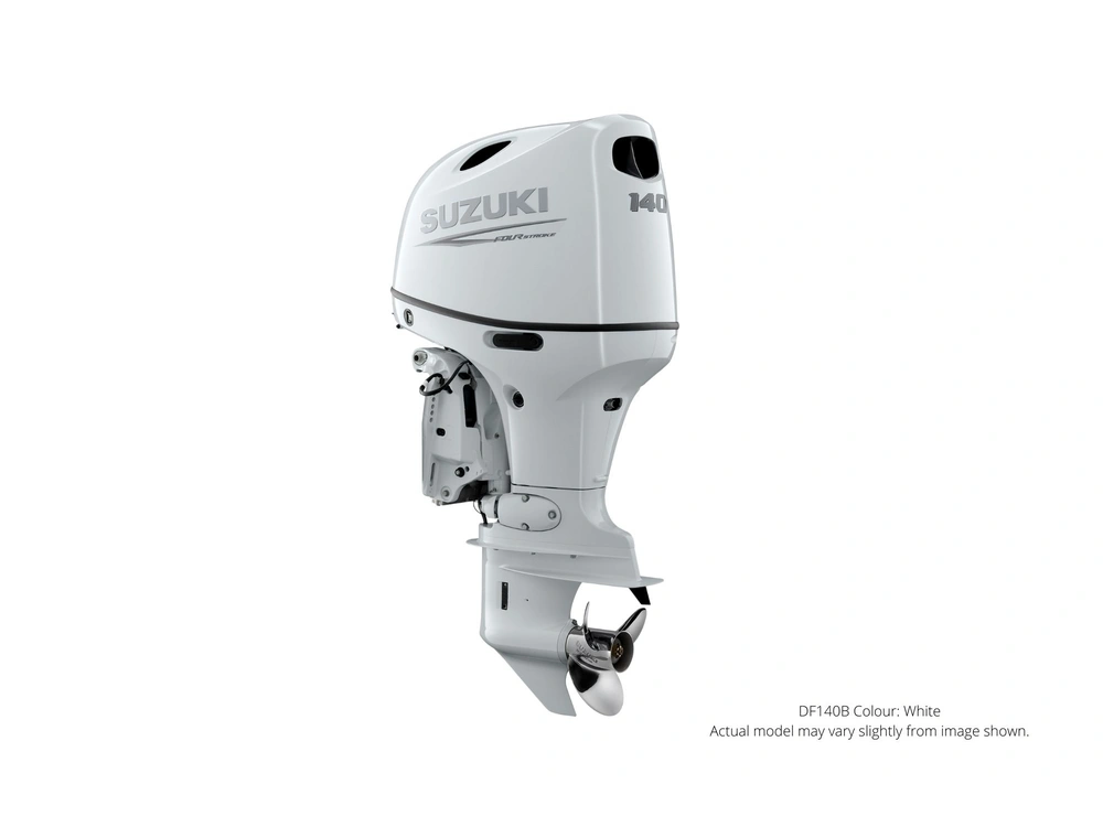 2023 Suzuki DF140B DF140B White, Electric, 25" Shaft Length, Remote Power Tilt and Trim alt