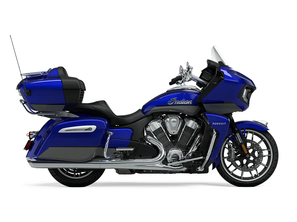 2024 Indian Motorcycle Indian Pursuit Limited Spirit Blue Metallic