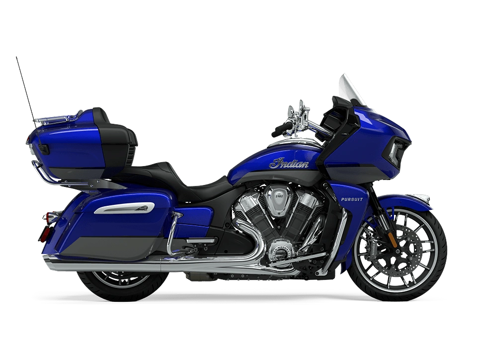 2024 Indian Motorcycle Indian Pursuit Limited Indian Pursuit Limited Spirit Blue Metallic alt