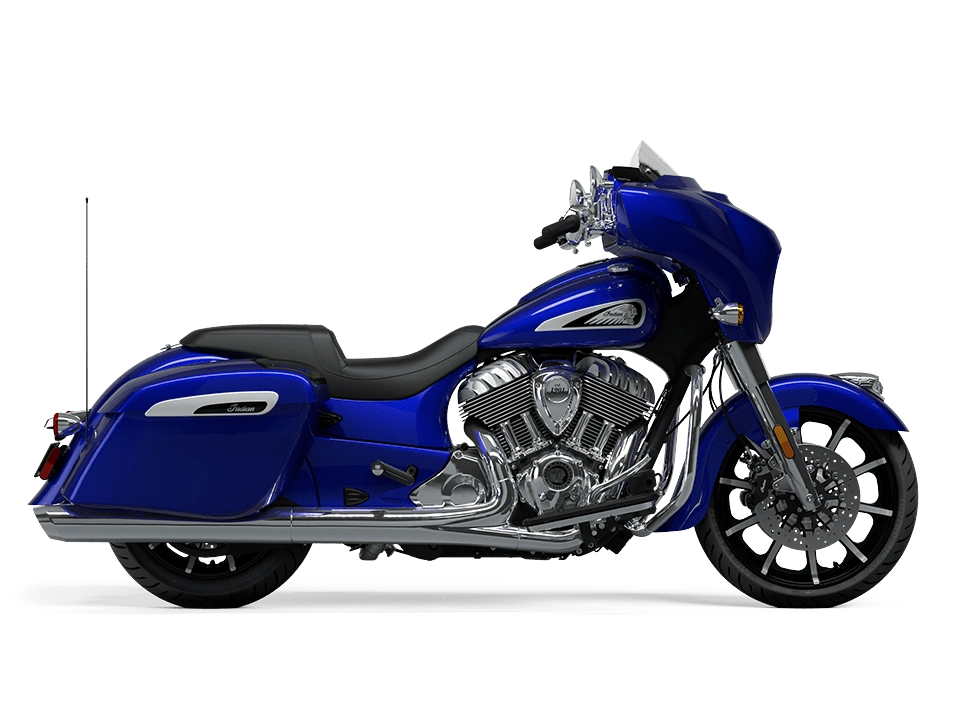 2024 Indian Motorcycle Chieftain Limited With Powerband Audio Package Chieftain Limited With Powerband Audio Package Spirit Blue Metallic alt