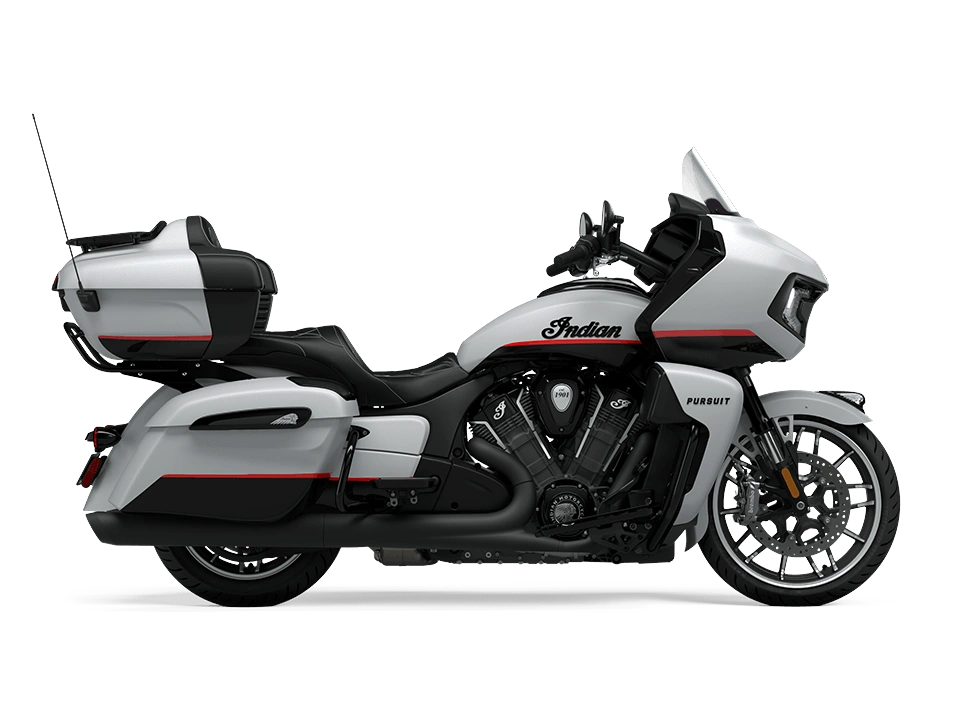 2024 Indian Motorcycle Indian Pursuit Dark Horse With Powerband Audio Package Indian Pursuit Dark Horse With Powerband Audio Package Ghost White Metallic Smoke [icon] alt