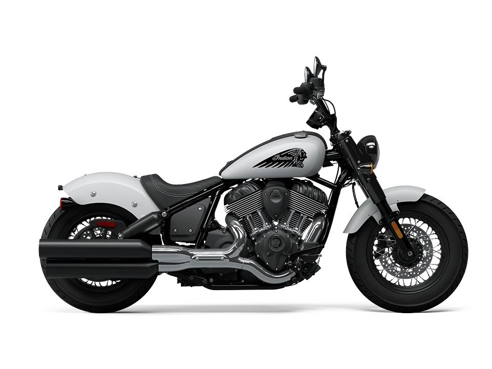 2024 Indian Motorcycle Chief Bobber Chief Bobber Ghost White Metallic Smoke alt