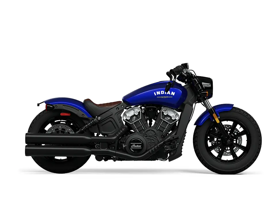 2024 Indian Motorcycle Scout Bobber Springfield Blue Metallic