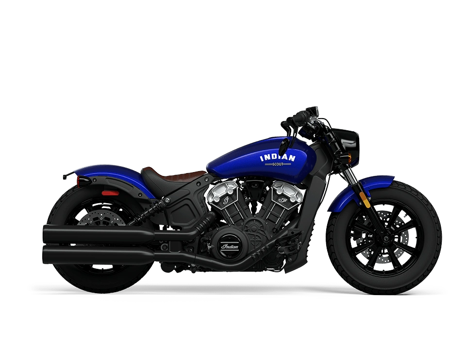 Indian Motorcycle Scout Bobber Scout Bobber Springfield Blue Metallic 2024 alt