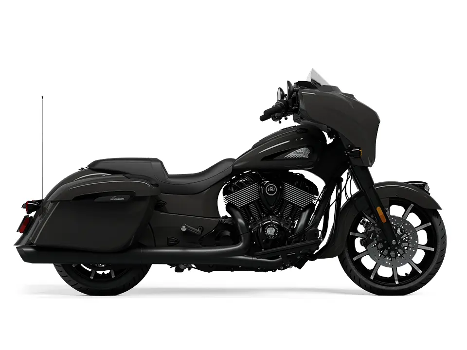 2024 Indian Motorcycle Chieftain Dark Horse With Powerband Audio Package Sandstone Smoke