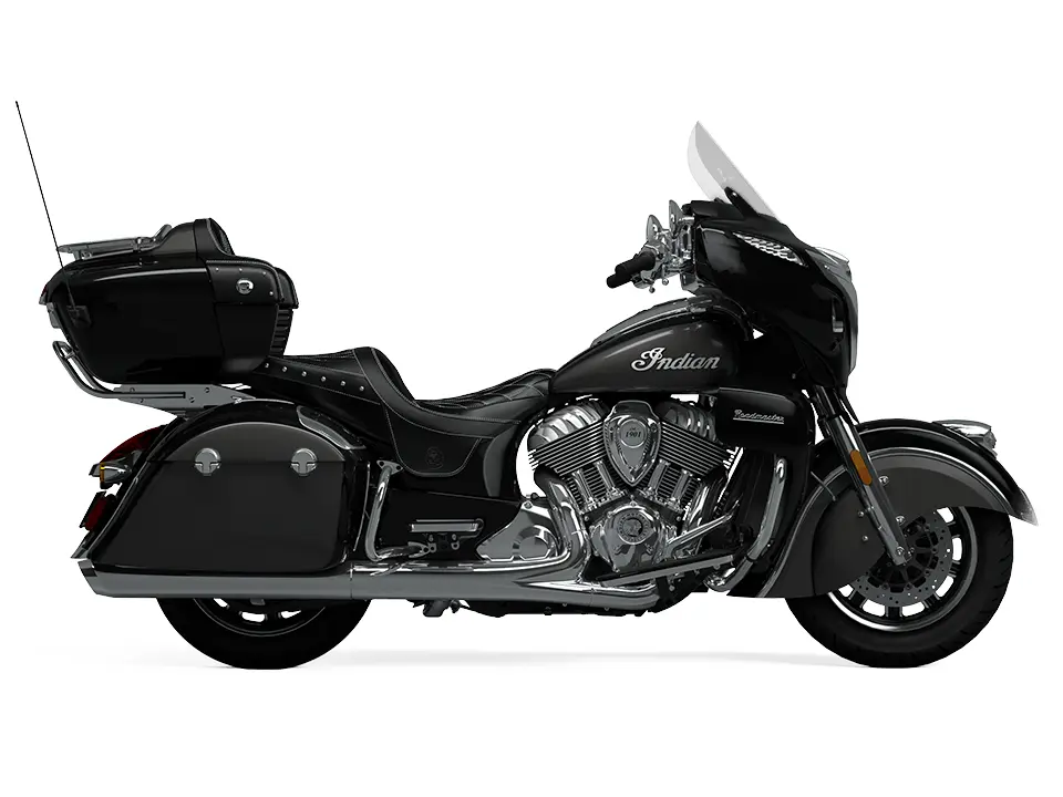 Indian Motorcycle Roadmaster With Powerband Audio Package Black Metallic / Titanium Metallic 2024