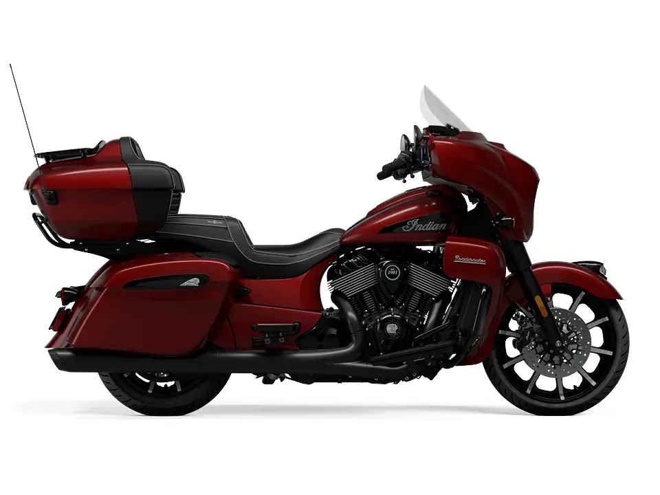 Indian Motorcycle Roadmaster Dark Horse With Powerband Audio Package Maroon Metallic 2024