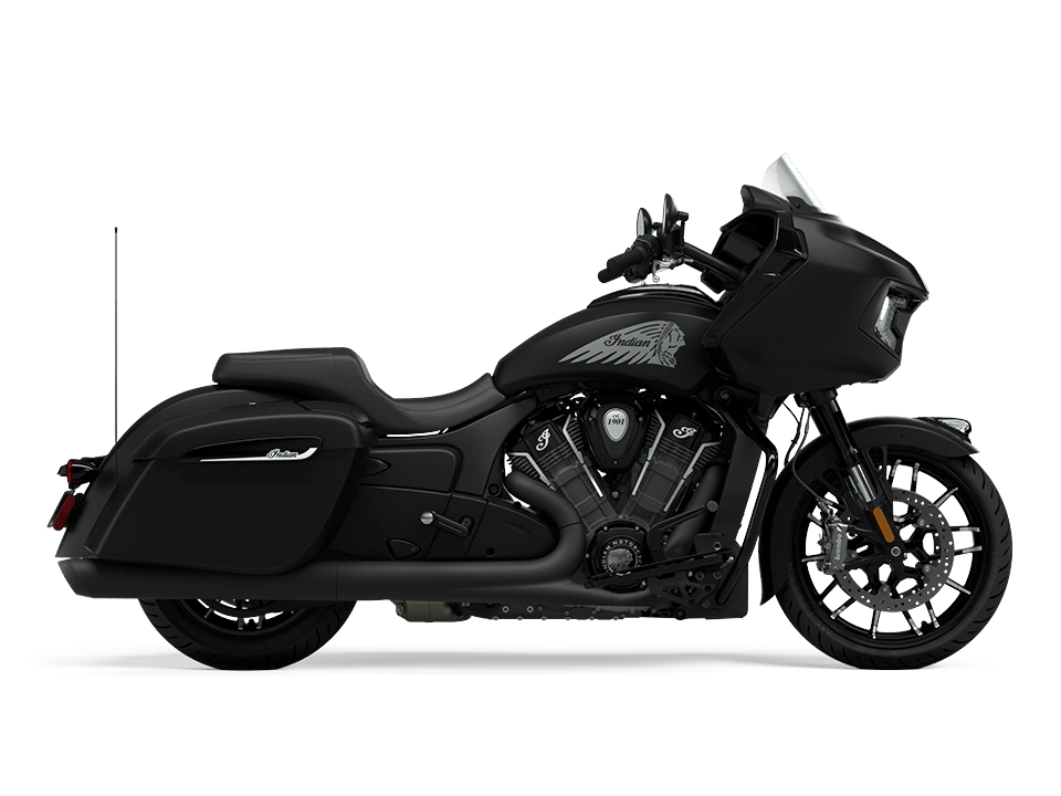 2024 Indian Motorcycle Indian Challenger Dark Horse With Powerband Audio Package Indian Challenger Dark Horse With Powerband Audio Package Black Smoke alt