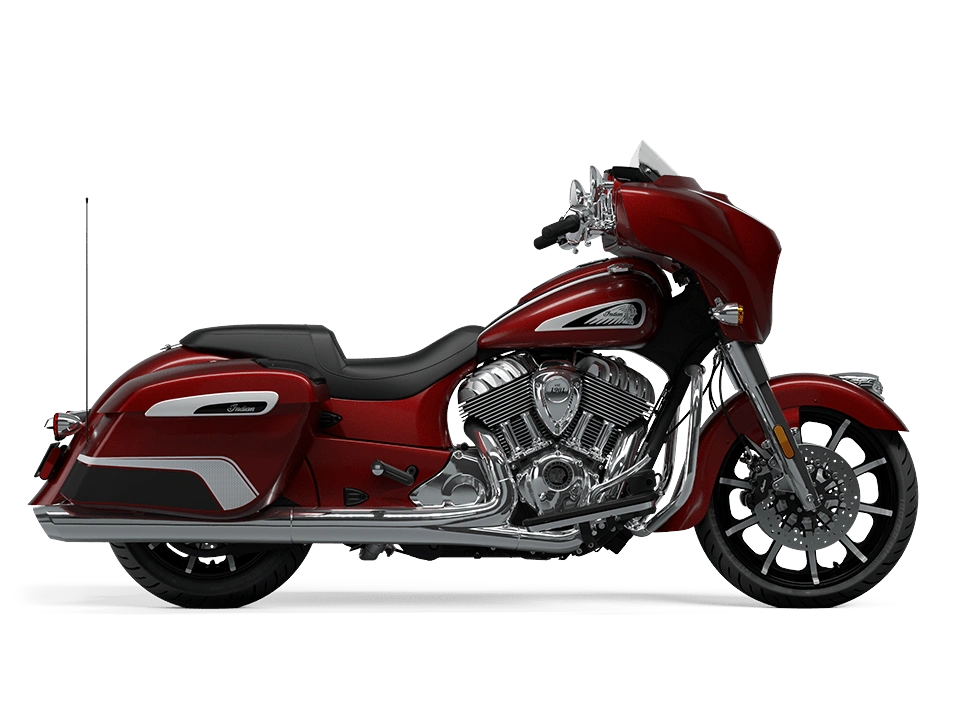 2024 Indian Motorcycle Chieftain Limited With Powerband Audio Package Chieftain Limited With Powerband Audio Package Maroon Metallic With Graphics alt