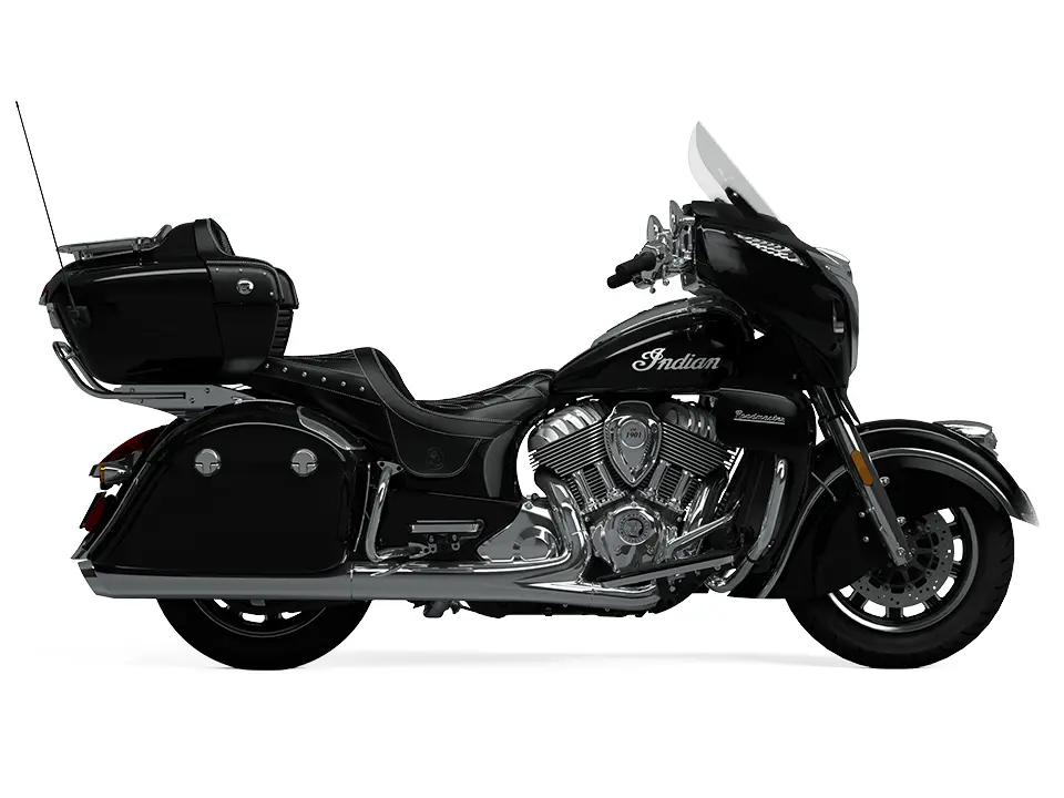 2024 Indian Motorcycle Roadmaster With Powerband Audio Package Black Metallic
