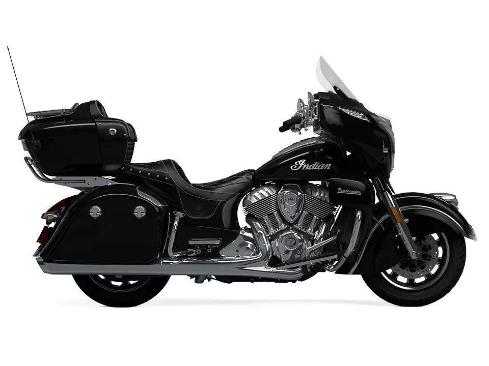 Indian Motorcycle Roadmaster With Powerband Audio Package Black Metallic 2024