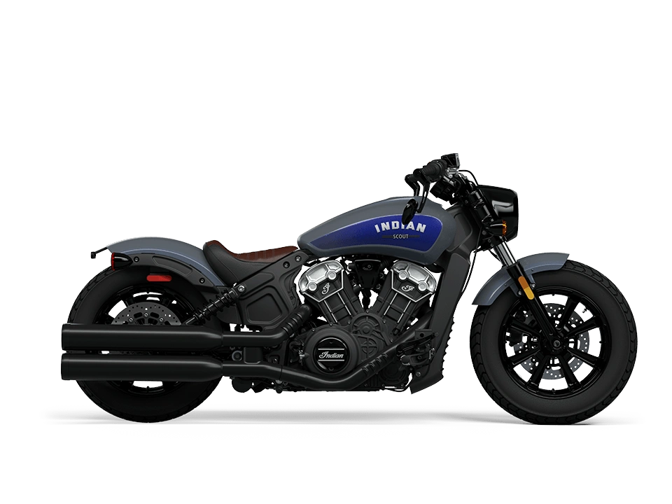 Indian Motorcycle Scout Bobber Scout Bobber Stealth Gray Azure Crystal [icon] 2024 alt