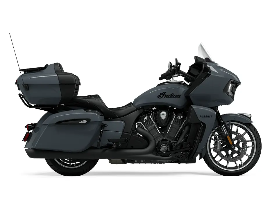 Indian Motorcycle Indian Pursuit Dark Horse With Powerband Audio Package Stealth Gray 2024