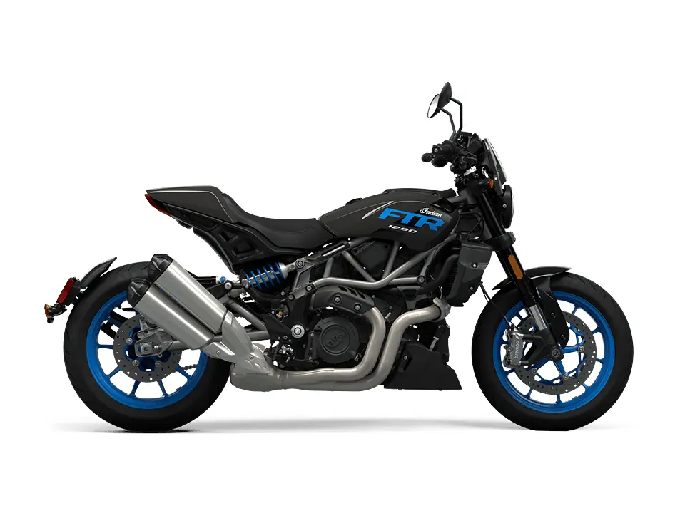 2024 Indian Motorcycle FTR Sport Granite Gray / Blue
