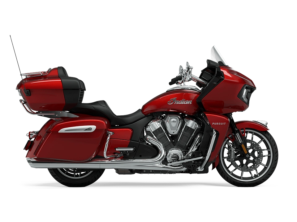 Indian Motorcycle Indian Pursuit Limited Indian Pursuit Limited Sunset Red Metallic 2024 alt