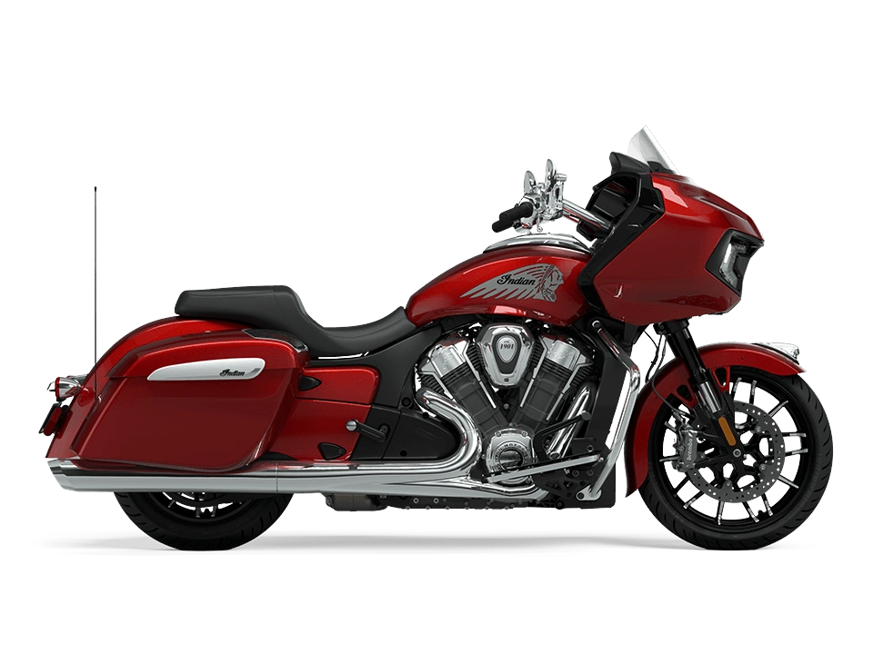 Indian Motorcycle Indian Challenger Limited With Powerband Audio Package Indian Challenger Limited With Powerband Audio Package Sunset Red Metallic 2024 alt