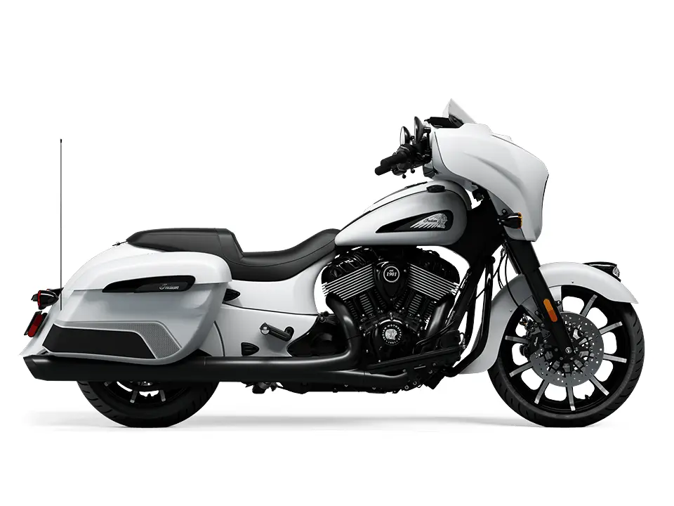 Indian Motorcycle Chieftain Dark Horse Ghost White Metallic Smoke 2024