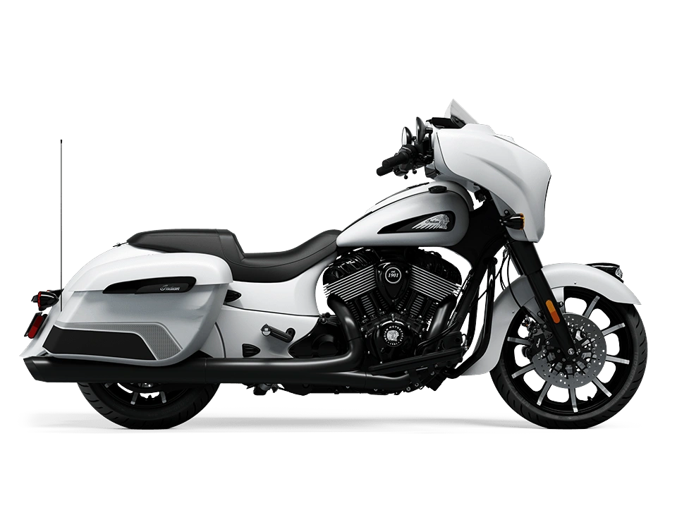 Indian Motorcycle Chieftain Dark Horse Chieftain Dark Horse Ghost White Metallic Smoke 2024 alt