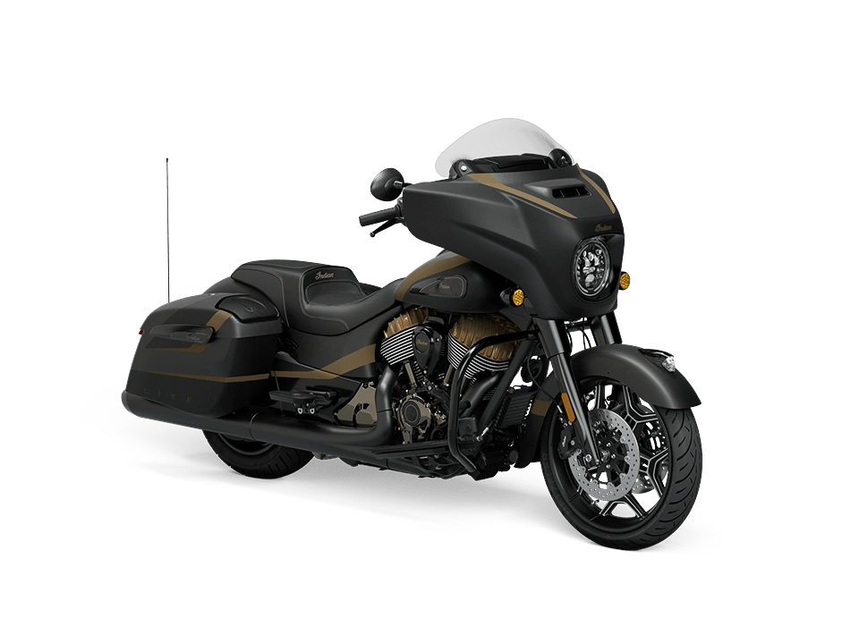 Indian Motorcycle Chieftain Elite Chieftain Elite Super Graphite Smoke / Black Smoke With Shadow Bronze Accents 2024 alt
