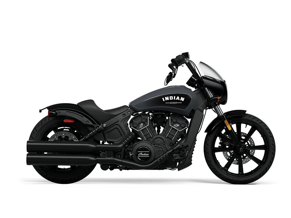 Indian Motorcycle Scout Rogue Scout Rogue Stealth Gray With Graphics 2024 alt