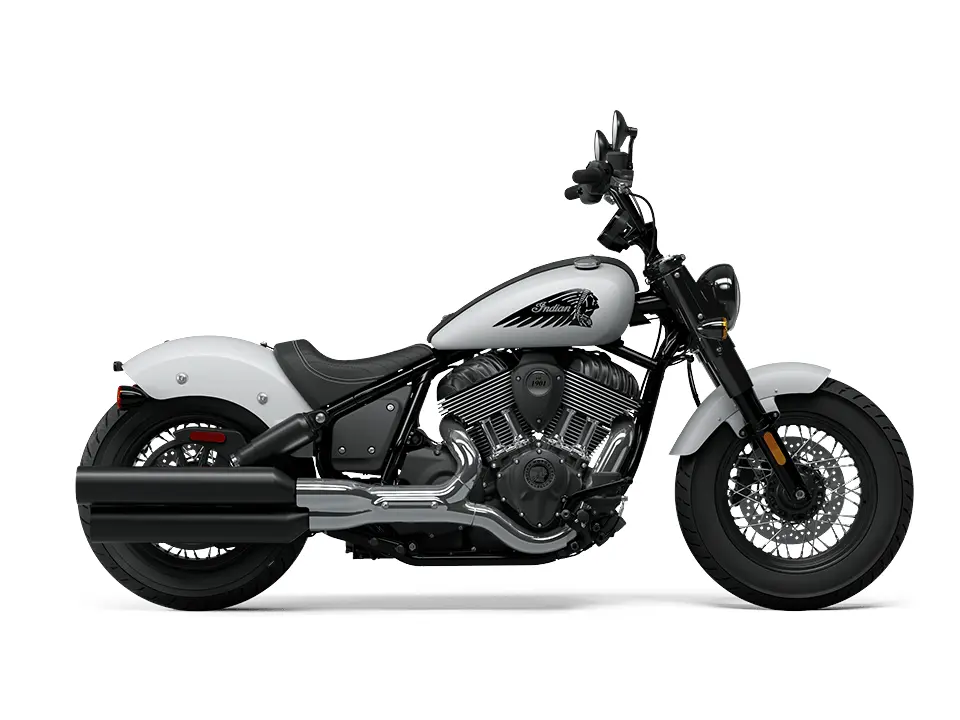 2024 Indian Motorcycle Chief Bobber Ghost White Metallic Smoke [non-abs]