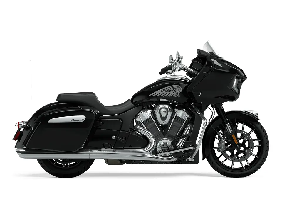 2024 Indian Motorcycle Indian Challenger Limited With Powerband Audio Package Black Metallic