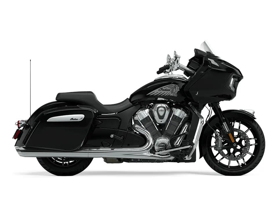 Indian Motorcycle Indian Challenger Limited With Powerband Audio Package Black Metallic 2024