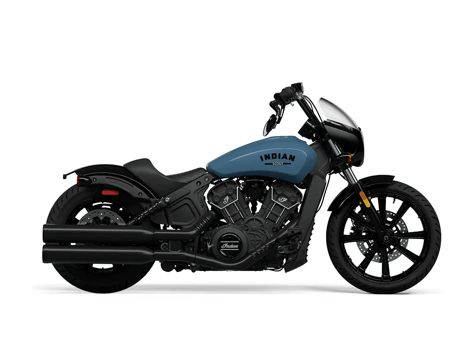 2024 Indian Motorcycle Scout Rogue Storm Blue