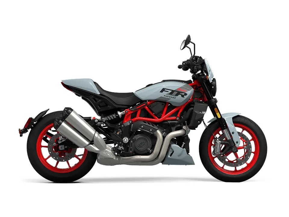 2024 Indian Motorcycle FTR Sport Storm Gray / Red